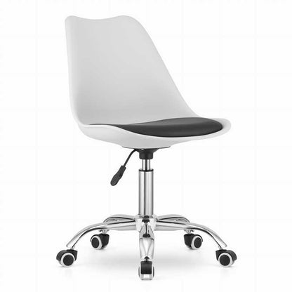 Draaistoel – Bureaustoel – Gamingstoel – Kinderstoel – Eetkamerstoel – 360° Draaibaar – Verstelbare Zithoogte 45-59 cm – Eco-Leren Kussen