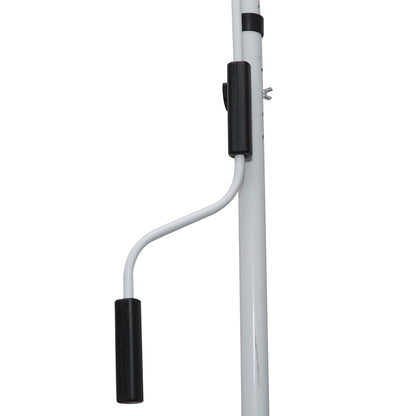 Klemmarkies – Verstelbare Markies – Balkonzonwering – Terrasmarkies – Buitenmarkies – Groen – Handbediening Met Slinger – 150 Cm Breed