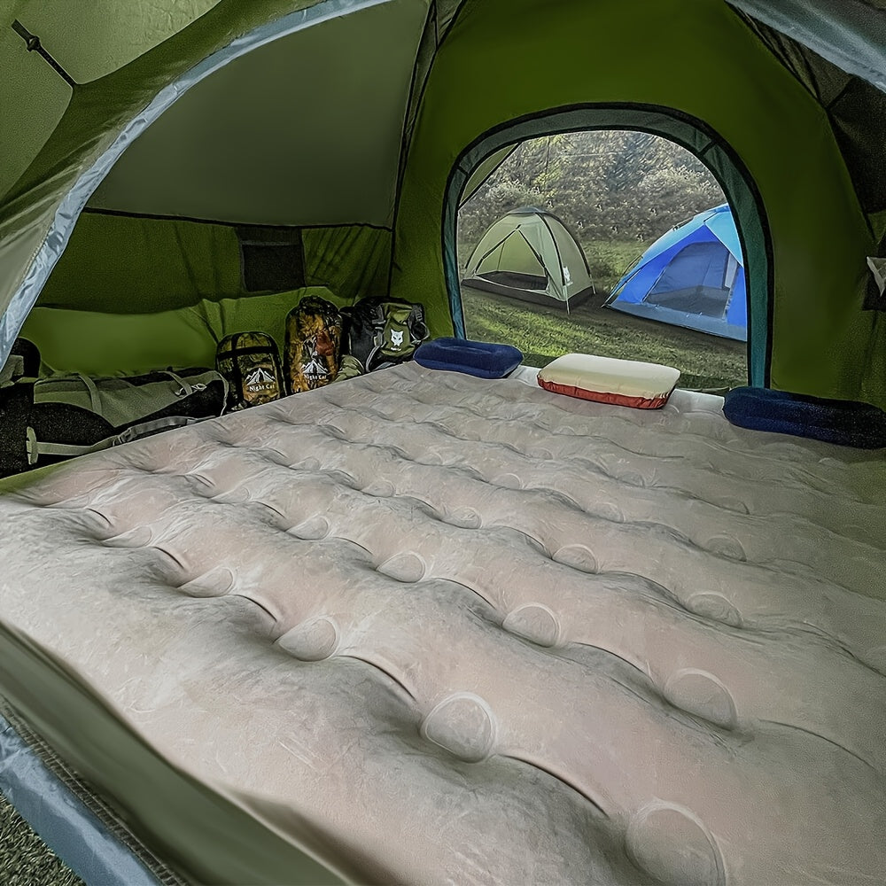 Pop-up Tent – Kampeertent – Festival Tent – Familie Tent – Snelle Opzet – Geschikt Voor 4 Personen – Army Groen – Automatische Opzetfunctie – Ventilatie Met Muggenbescherming