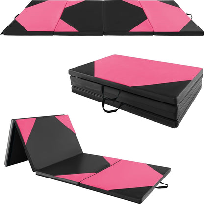 Opvouwbare Fitnessmat – Yoga Mat – Pilates Mat – Trainingsmat – Gym Mat – Dikte 3,8 cm – Waterafstotend & Comfortabel