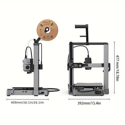 3D-printer – 3D Printer – 3D Printmachine – 3D Afdrukapparaat – Multi-Kleur 3D Printer – 16-Kleuren CFS-systeem – Supersnel 500mm/s Printen – Automatisch Nivelleren & Camera