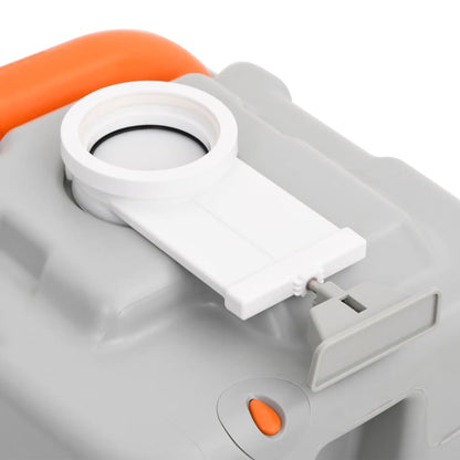 Draagbaar Toilet – Campingtoilet – Mobiel Toilet – Reistoilet – Camping WC – Schokbestendig Polyethyleen – Effectief Spoelsysteem – 41,5x36,5x37,5 cm