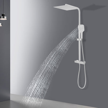 Selected Materials Two Water Spray Modes Rotating Design Adjustable Height shower set
