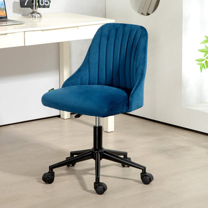 Bureaustoel – Draaistoel – Kantoorstoel – Werkstoel – Bureaustoelen voor Volwassenen – Ergonomisch Design – Hoogte Verstelbaar – Met Stevig Metalen Frame – Comfortabele Zitting