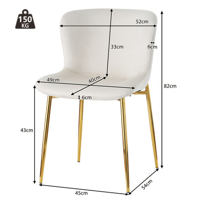 Loungestoelen – Fauteuils – Zitstoelen – Relaxstoelen – Boheemse Stoelen – Ergonomisch Ontwerp – Stijlvol Metalen Frame – Beige Katoenen Bekleding
