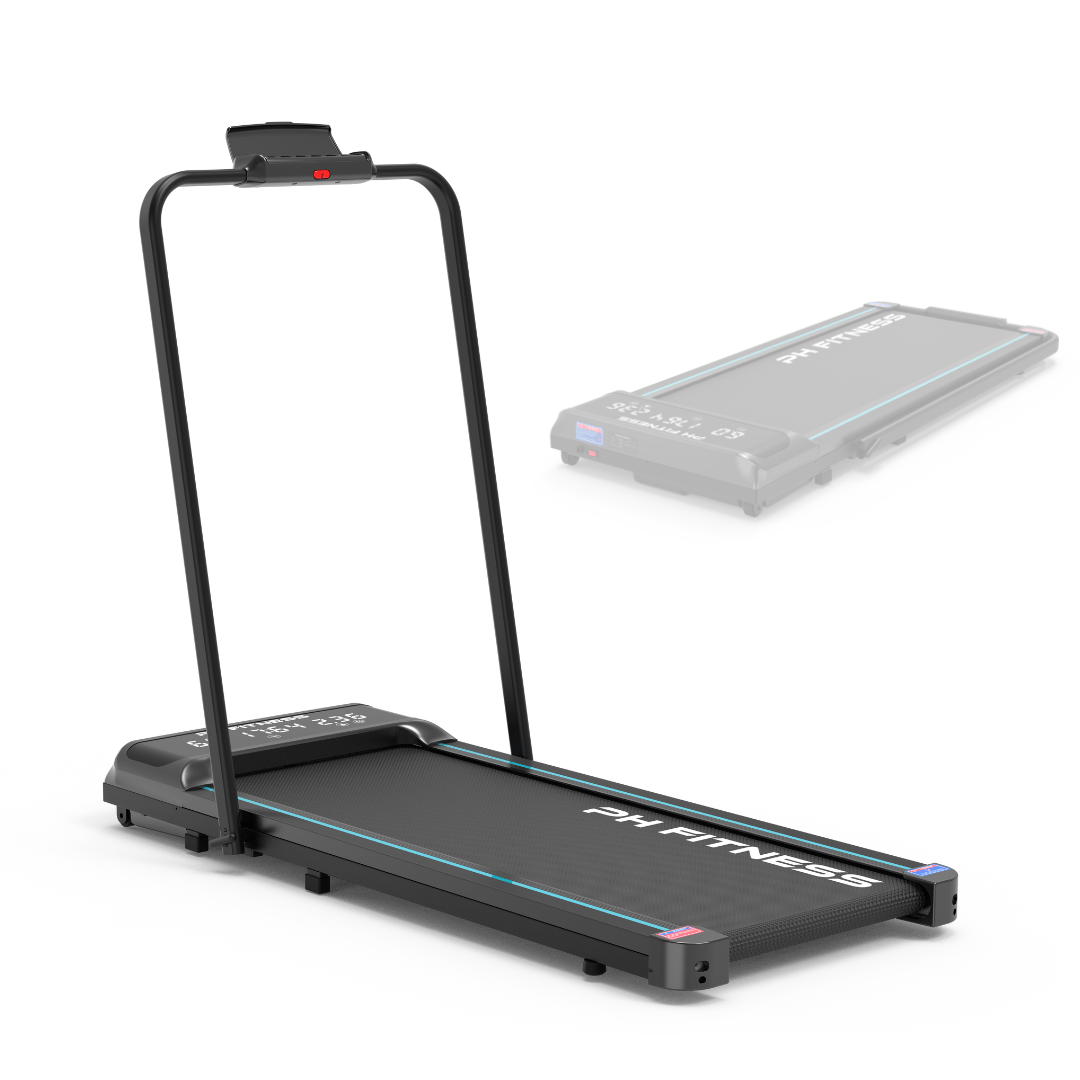 Loopband – Opvouwbare Treadmill – Thuisfitness – Cardiotrainer – Hardloopband – 1,5 PK Stille Motor – Bluetooth App Connectiviteit