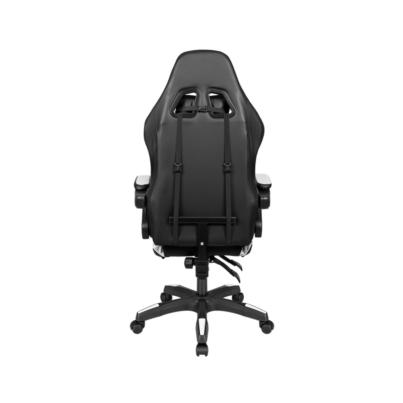 Gamingstoel – Gamestoel – Gaming Chair – Game Stoel – Bureaustoel – Draaibaar – Verstelbare Rugleuning tot 145° – Met Voetensteun en Massagefunctie