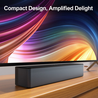 5.1 Surround Sound Systeem – Home Theater Speaker Set – Soundbar – Draadloze Subwoofer – Achterluidsprekers – BassMX Basversterking – SurroundX Technologie – 320W Krachtig Geluid – Zwart Modern Design