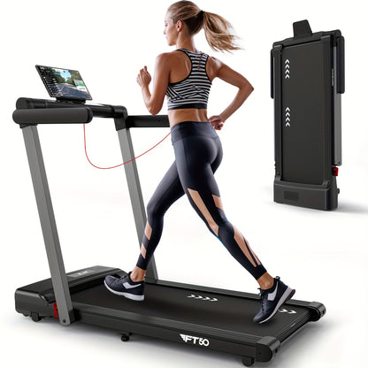 Loopband – Wandelband – Hardloopband – Walking Pad – Treadmill – Inklapbaar Ontwerp – 2,5 PK Motor & 12 km/u Snelheid