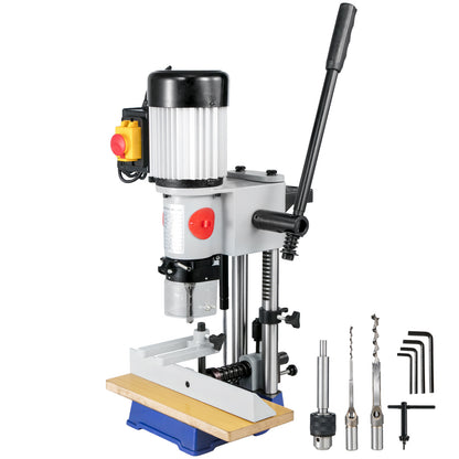 Geleidschaar – Mortise Machine – Vierkantbeitel Machine – Houtbewerking Gereedschap – Vervaardiging Schaar – 370W Krachtige Motor – Veiligheidsschakelaar & Lange Hendel Ergonomisch