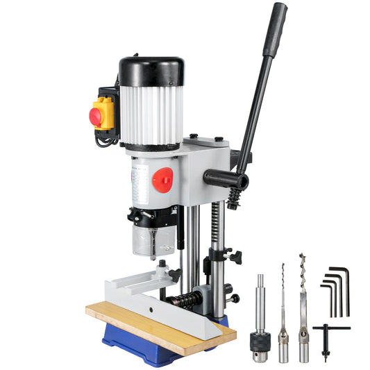 Geleidschaar – Mortise Machine – Vierkantbeitel Machine – Houtbewerking Gereedschap – Vervaardiging Schaar – 370W Krachtige Motor – Veiligheidsschakelaar & Lange Hendel Ergonomisch