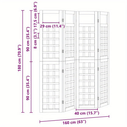 Bamboe Kamerscherm – Kamerscheider – Ruimteverdeler – Scheidingswand – Vouwscherm – Beige – 120x180 cm – Lichtgewicht en Natuurlijk