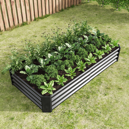 Hochbet metal plant bed made of robust steel sheet with stable design and rust protection for long -term durability Ideal for vegetables herbs and flowers in the garden kit without soil for flexible design and simple structur