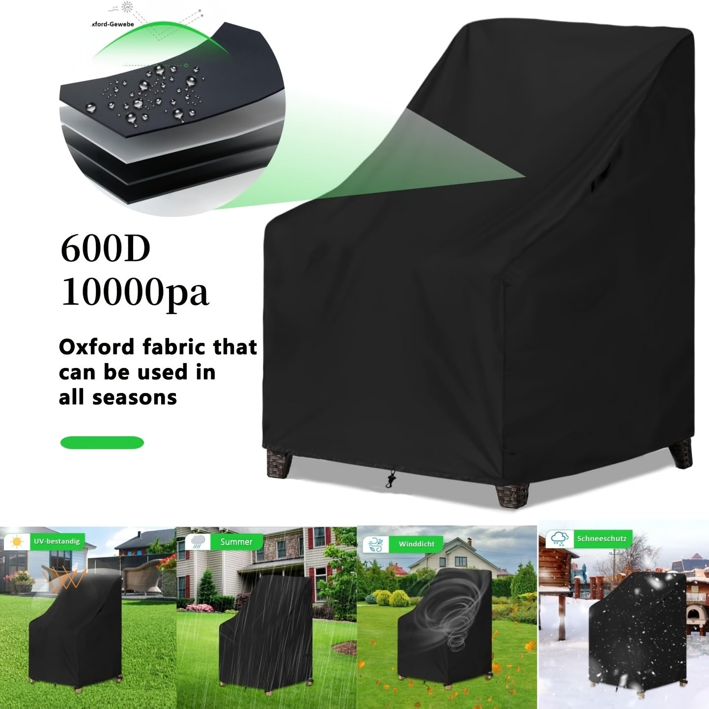 Designer Rattan Sofa & Chair Set - Ergonomic Memory Foam Cushion, Adjustable 160° Reclining Backrest, All-Weather Wicker Patio Furniture with Integrated Side Table, Removable Cushion Cover - Heavy-Duty Outdoor Garden Chair f