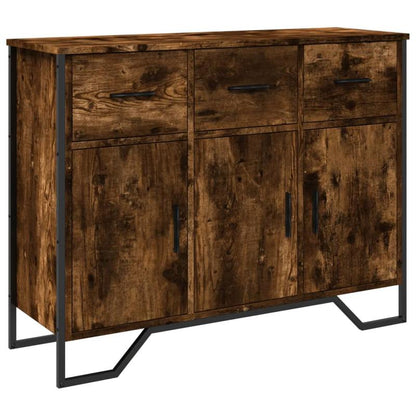 Modern High Cabinet - Spacious Storage Cabinet with Display Shelf for Bedroom & Living Room | Stylish Furniture for Extra Storage Space And Home Decoration | Including Wall Mounting for Safetydresser 97X32.5X74.5 Cm Processed