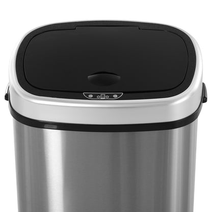 Prullenbak Sensor – Sensorprullenbak – Afvalbak – Touchprullenbak – Afvalemmer – 58 Liter – Waterdicht RVS Met Bewegingssensor