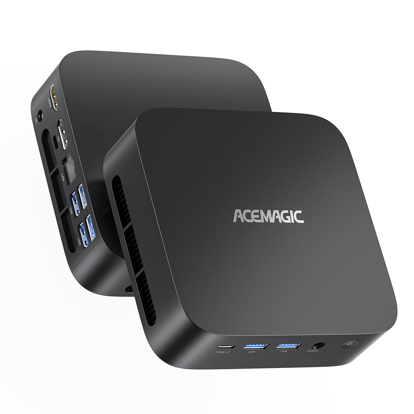 Mini PC – Mini Desktop Computer – Compact PC – Kleine Computer – Werkstation – AMD Ryzen 5 7430U – 32GB DDR4 RAM – 512GB SSD – Triple 4K Monitor Ondersteuning – Wifi 6