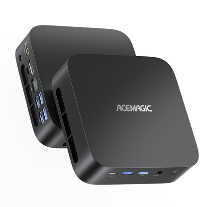 Mini PC – Mini Desktop Computer – Compact PC – Kleine Computer – Werkstation – AMD Ryzen 5 7430U – 32GB DDR4 RAM – 512GB SSD – Triple 4K Monitor Ondersteuning – Wifi 6