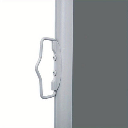 Uitschuifbare Windscherm – Windscherm Terras – Balkon Windscherm – Tuin Scherm – Uitschuifbaar 120 Tot 600 Cm – Stevig Metalen Frame - QUORE