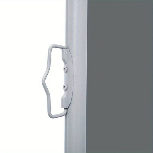 Uitschuifbare Windscherm – Windscherm Terras – Balkon Windscherm – Tuin Scherm – Uitschuifbaar 120 Tot 600 Cm – Stevig Metalen Frame - QUORE