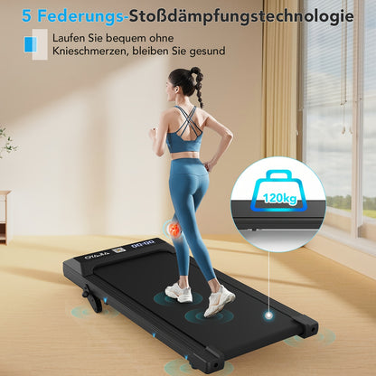 Loopband – Wandelband – Fitnessband – Hardloopband – Thuisgym – Verstelbare Hellingshoek – Stille 0,65 PK Motor – Breed Loopvlak 39x90 cm
