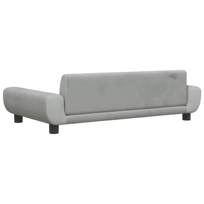 Hondenbed – Hondenkussen – Huisdierenmand – Dogbed – Lichtgrijs – Luxe Velvet – Ruim en Comfortabel – Polyester Materialen