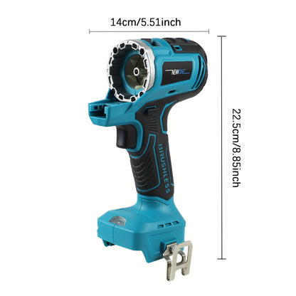 18V Accuset 5-in-1 Multitool – Borstelloze Klopboor – Slagschroevendraaier – Haakse Slijper – Elektrische Moersleutel – Inclusief 2x 4,0Ah Batterijen en LED Verlichting – Draagbare Accu Gereedschapset Voor Metaal en Houtbewerking