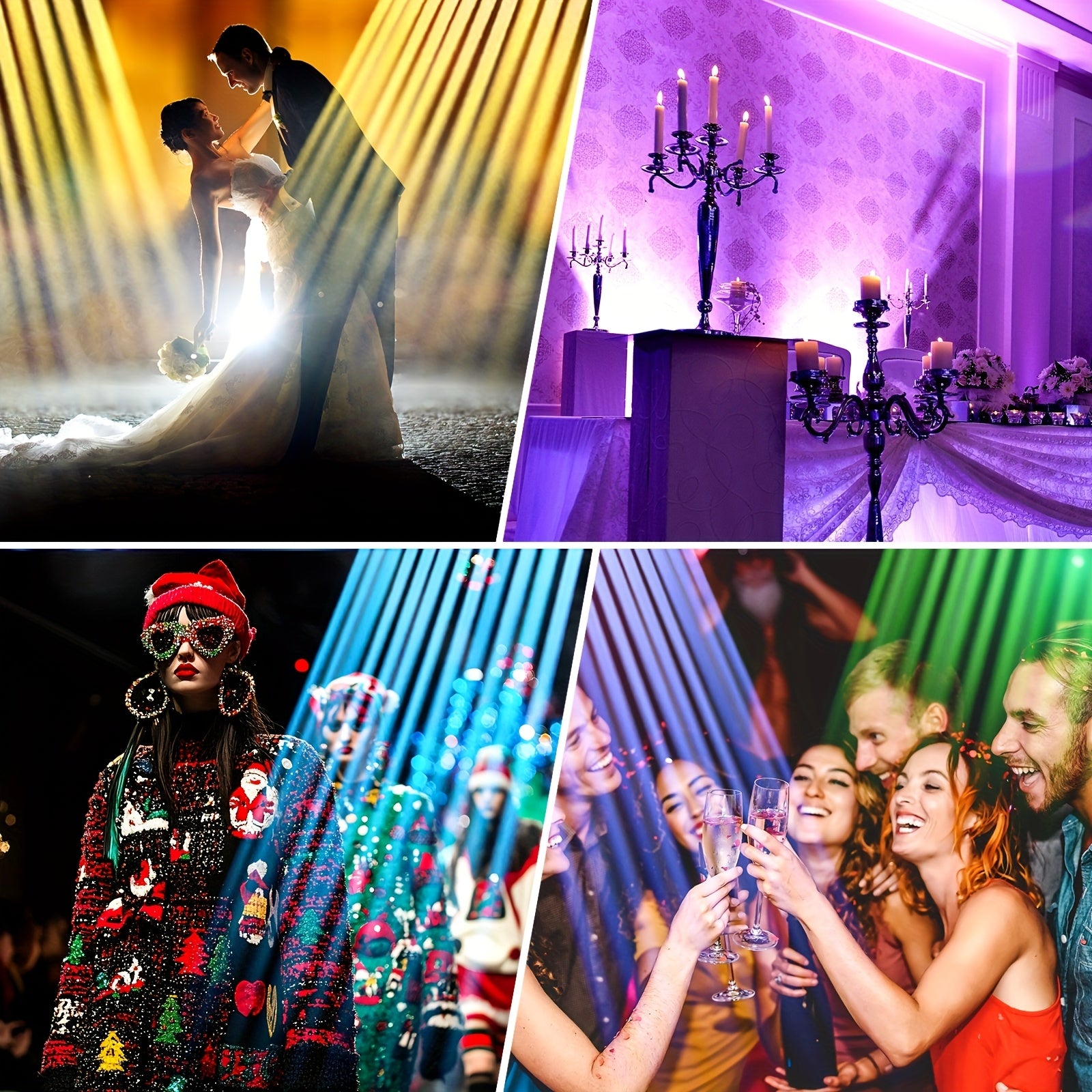 LED RGBW Moving Head Bar Light – DJ Licht – Stage Verlichting – Disco Lamp – KTV Spot – 270W Hoog Vermogen – DMX512 Controle - QUORE