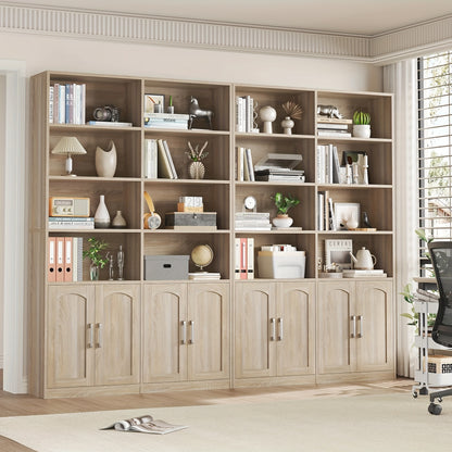 Boekenkast – Boekenkast – Opbergrek – Displayrek – Houten Plank – Wit – Groot Formaat 115x27x185,5 cm – Stevig MDF Met Anti-Valbeveiliging