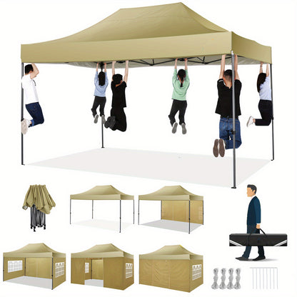 Partytent – Pop-Up Tent – Buitentent – Schaduw Tent – Winddicht – Aluminium Frame – Afneembare Zijkanten