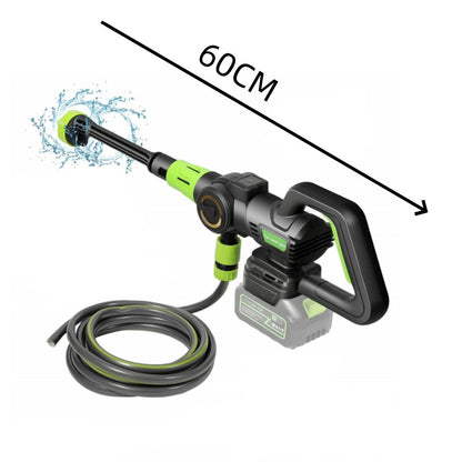 Hogedrukreiniger – Draagbare Reiniger – Accu Hogedrukspuit – Waterdrukpistool – Draadloze Schoonmaker – 1200W Borstelloze Motor – 120 Bar Druk met 6-in-1 Verstelbare Nozzles