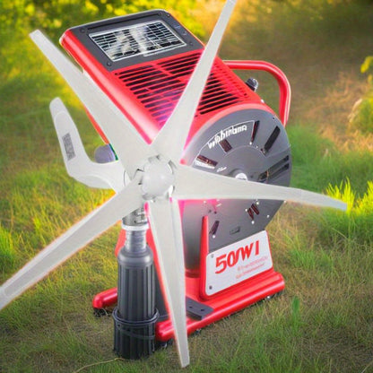 Windturbine – Windmolen – Windgenerator – 500W Generator – 5-Bladig Ontwerp – Laadregelaar – Off-Grid Inzetbaar