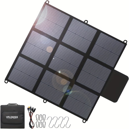 Zonnepaneel – Solar Panel – Opvouwbaar Paneel – Powerbank Oplader – Draagbaar Zonnepaneel – 200W Vermogen – 22,5% Hoog Rendement – Lichtgewicht met XT60 en DC Aansluitingen