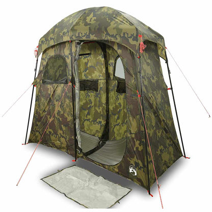 Douchecabine – Douchetent – Kleedtent – Toilettent – Kampeertent – Waterdicht Polyester – Ruimte voor 2 Personen