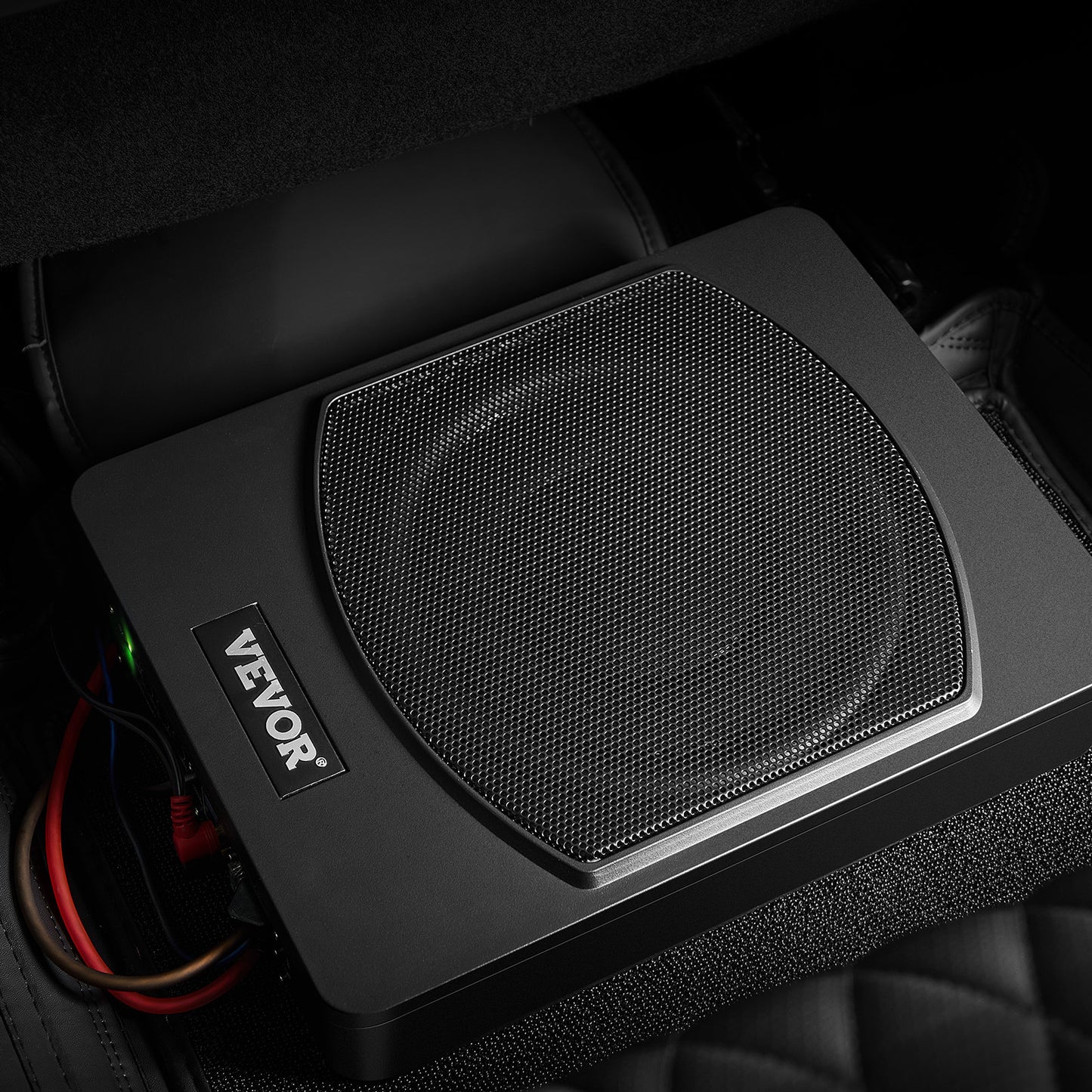 Subwoofer – Auto Subwoofer – Bass Speaker – Powered Subwoofer – Ultra Slanke 10 Inch Subwoofer – 120W RMS / 240W Pieken – Aluminium Behuizing & Onder Stoel Montuur
