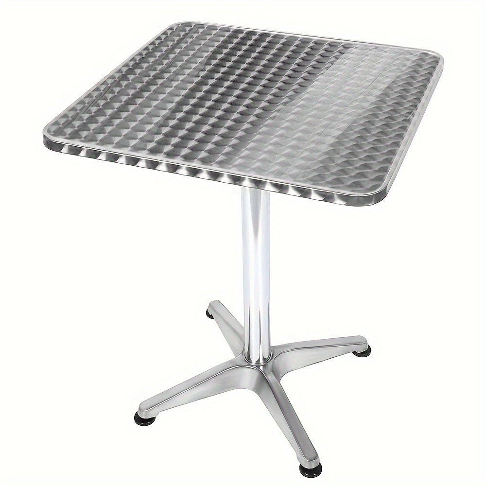 Bartafel – Barkruktafel – Bistrotafel – Barmeubel – Werktafel – Verstelbare Hoogte 70-110 cm – Duurzaam Aluminium & Krasbestendig