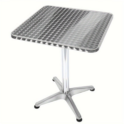 Bartafel – Barkruktafel – Bistrotafel – Barmeubel – Werktafel – Verstelbare Hoogte 70-110 cm – Duurzaam Aluminium & Krasbestendig