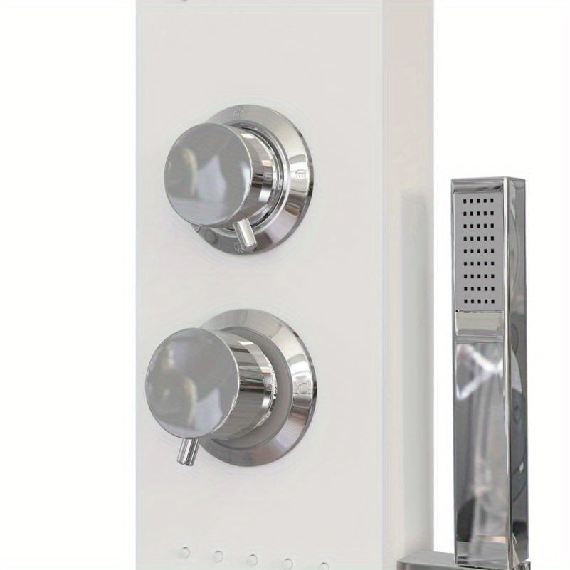 Douchepaneel – Douchezuil – Douchesysteem – Regendouche – Handdouche – Aluminium – Multifunctioneel met Regendouche
