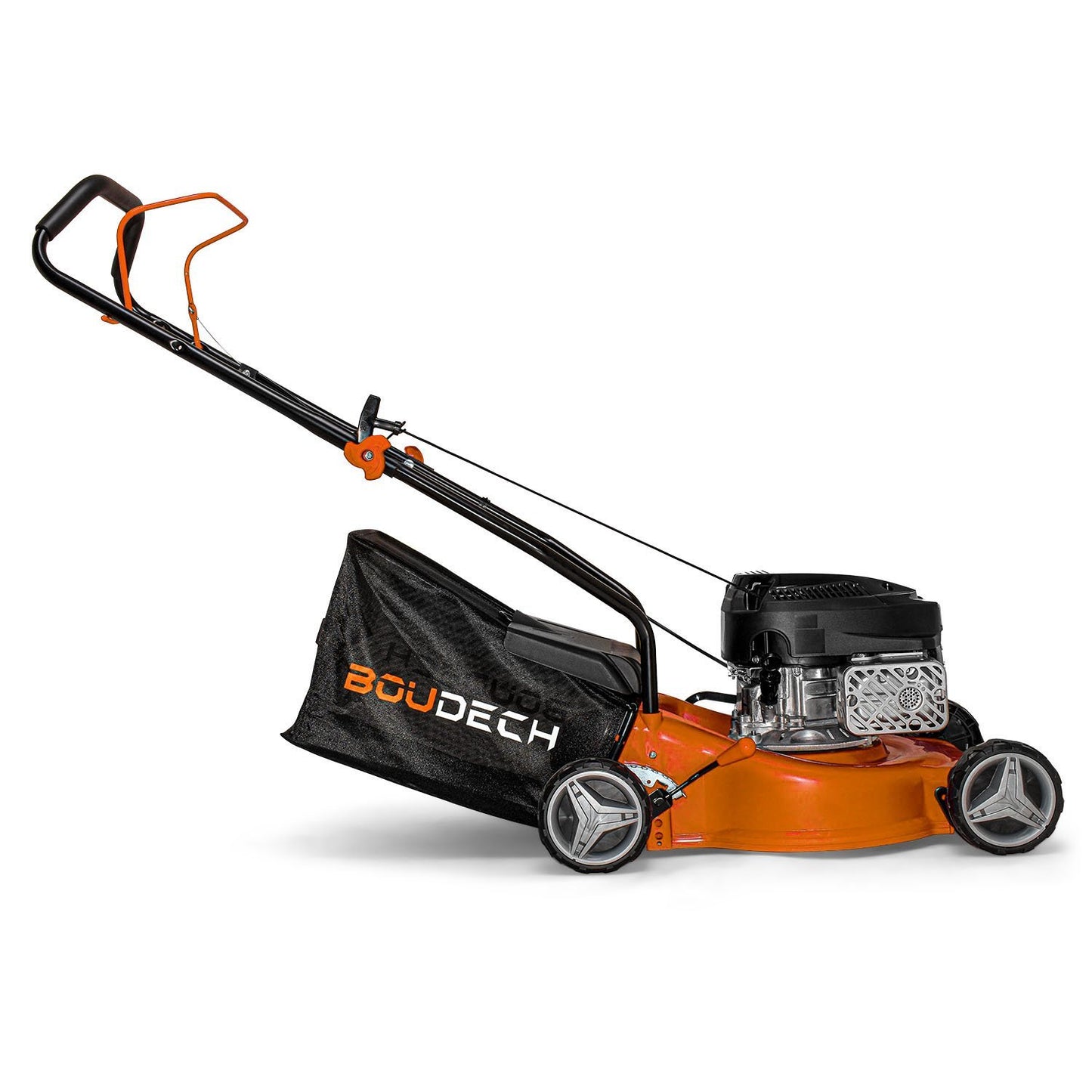 Grasmaaier – Robotmaaier – Gazonmaaier – Duwmaaier – Elektrische Maaier – 132cc 4-Takt Benzinemotor – 400 mm Stalen Maaimes