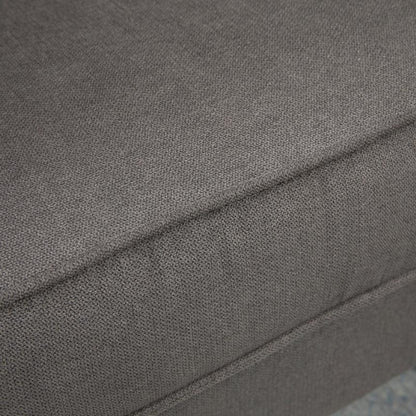 Fauteuil – Lounge Stoel – Relaxstoel – Leesstoel – Zithoekstoel – Handmatig Verstelbaar – Memory Foam Zitkussen – Donkergrijs – Stevig Tot 160 kg – Eenvoudig Schoon Te Maken