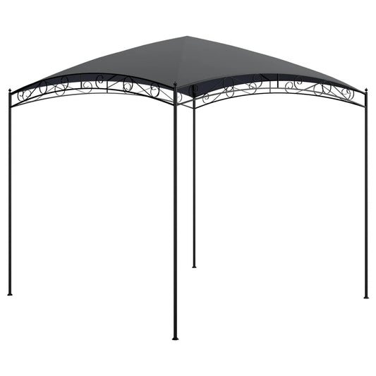 Tuinpaviljoen – Partytent – Pergola – Tuintent – Prieel – Stalen Frame – Water- en UV-bestendig Dak – 3x3 m Antraciet