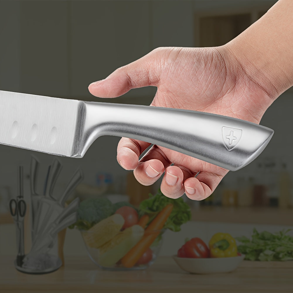 Jia Meikang Stainless Steel 8pcs Knife Set EB-600, Ultra Sharp, Non-Rust, Home Essentials, Perfect Gift, Cuchillo De Cocina