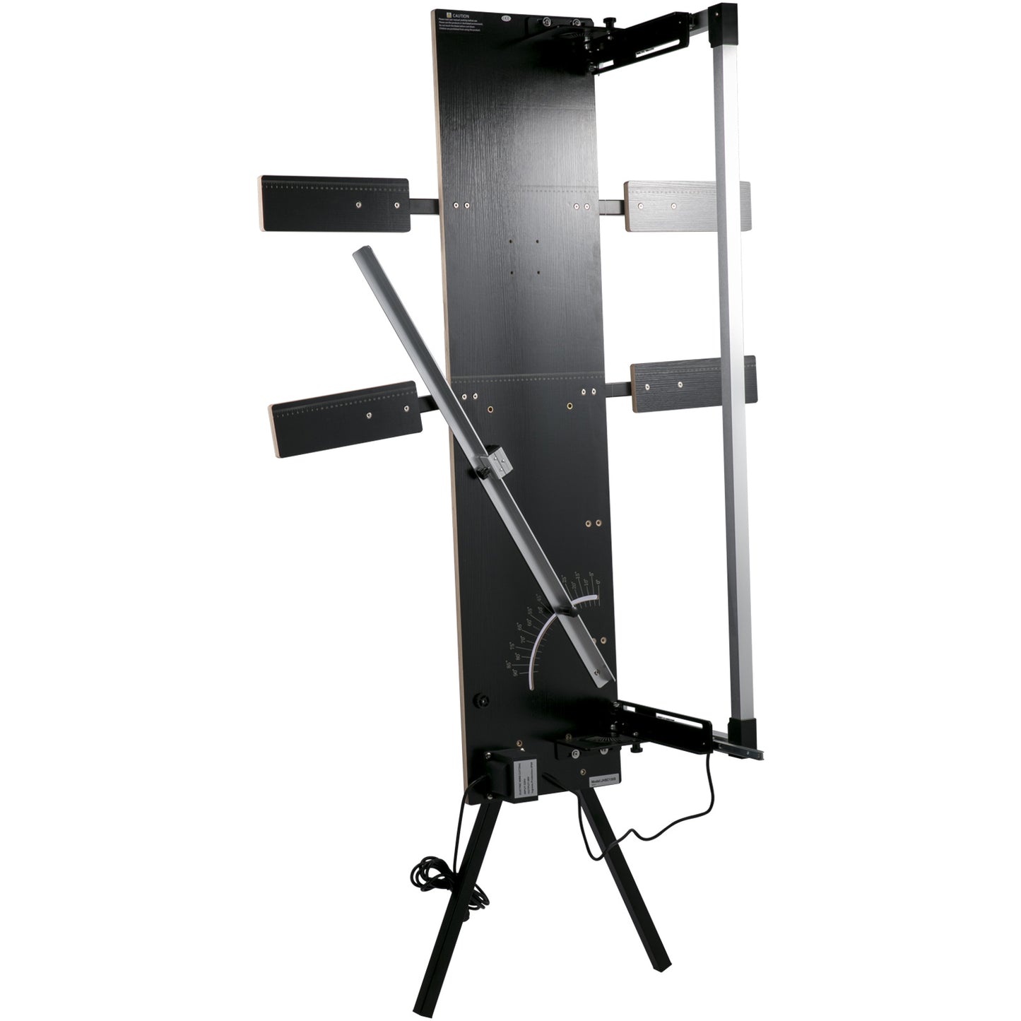 Styroporschaar – Piepschuim Snijder – Schuim Snijmachine – Isolatiesnijder – Knipschaar – Max. Snijlengte 122 cm – Snijdikte 42 cm – Instelbare Snijhoek 0-90° – Lichtgewicht Aluminium Frame