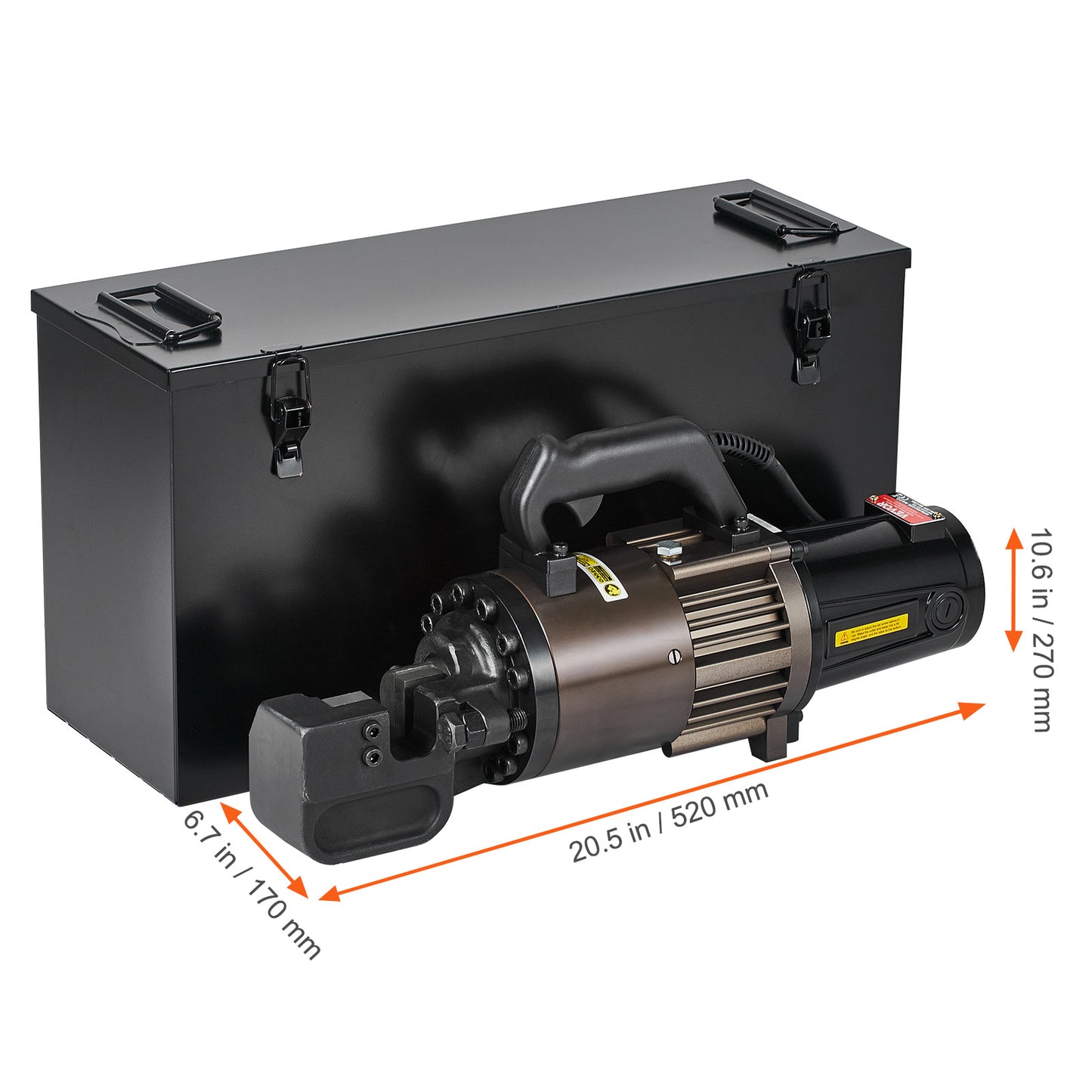 Hydraulische Staalknipper – Elektrische Rebar Cutter – Betonstaalknipper – Wapeningsstaal Knipper – Staalbuissnijder – 2300W Krachtige Motor – Lichtgewicht Aluminium Behuizing – Zwart