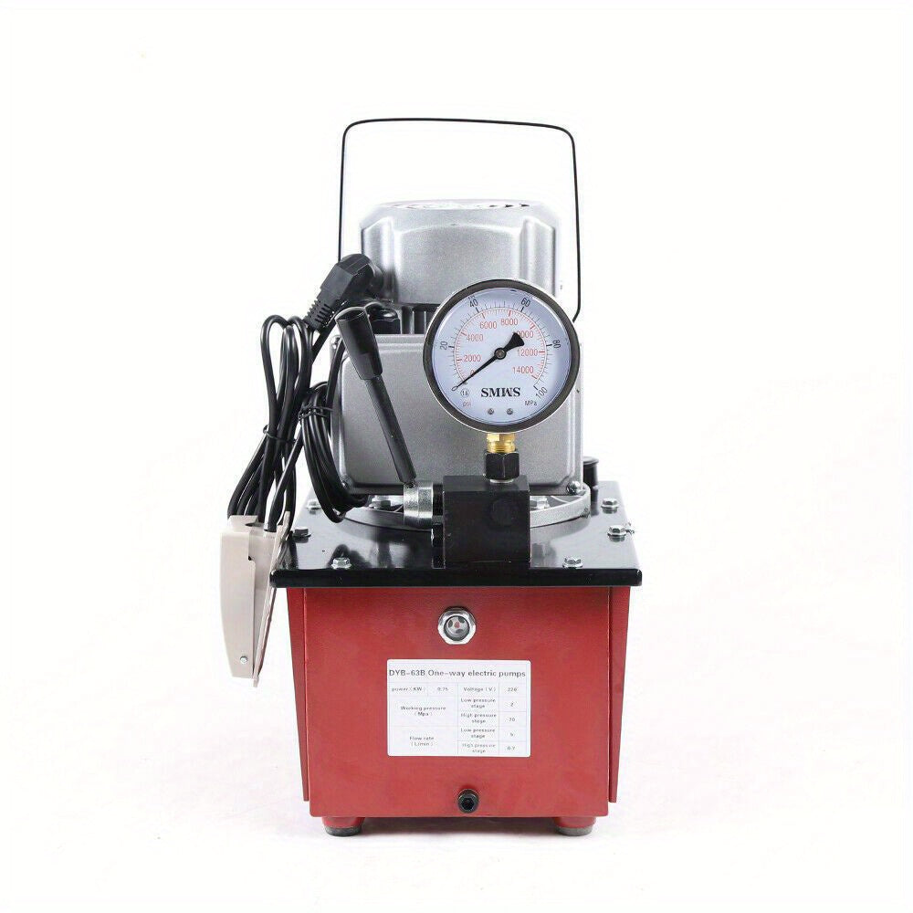 Handbediende Hydraulische Pomp – Hydraulische Pers – Hydraulische Lift – Handpomp – Hydraulisch Gereedschap – Robuust Metaal – Zonder Batterij