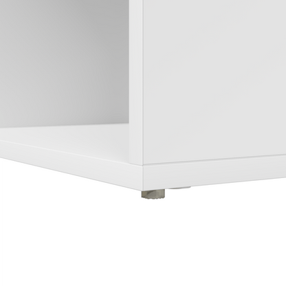Bureau – Schrijftafel – Computertafel – Werkplek – Bureautafel – Strak Wit – Ruime Werkruimte – Zonder Elektriciteit