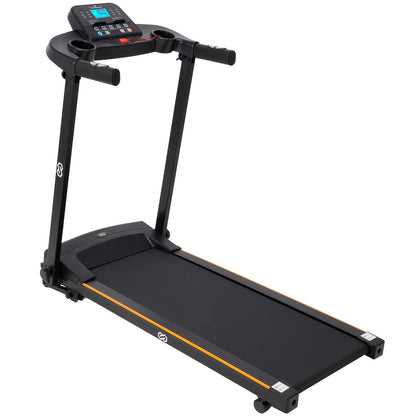 Loopband – Treadmill – Fitnessapparaat – Hardloopband – Wandelband – Vijflagen Schokabsorptie – 12 Trainingsprogramma’s
