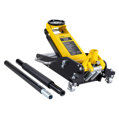 Krik – Autokrik – Garagekrik – Vloerkrik – Hydraulische Krik – 2 Ton Hefvermogen – Aluminium-IJzeren Constructie