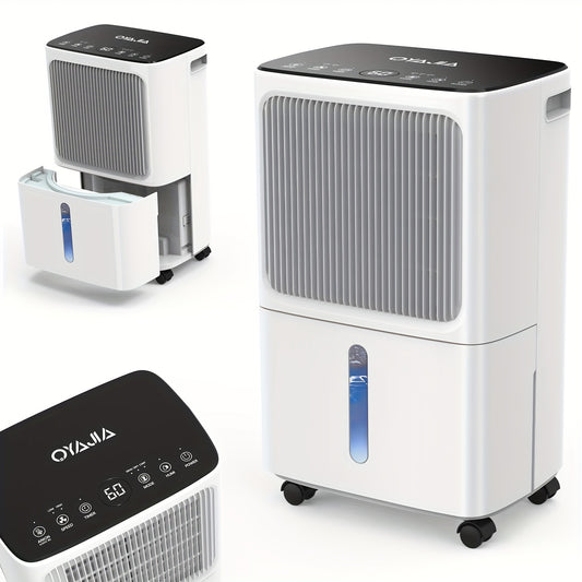 Luchtontvochtiger – Vochtvreter – Ontvochtiger – Dehumidifier – Vochtabsorbeerder – 12L per dag – 1,6L waterreservoir met automatische vochtigheidssensor