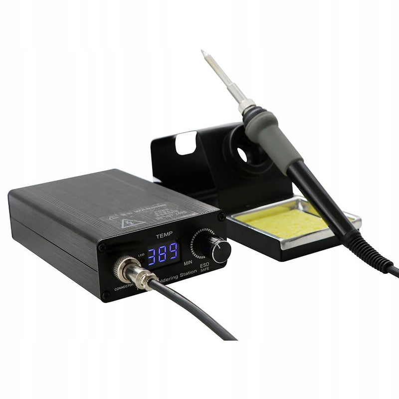 Soldeerstation – Soldeerbout – Lötkolben – Soldeerset – Elektronica Reparatie – OLED-Display – Snel Opwarmen Tot 350°C